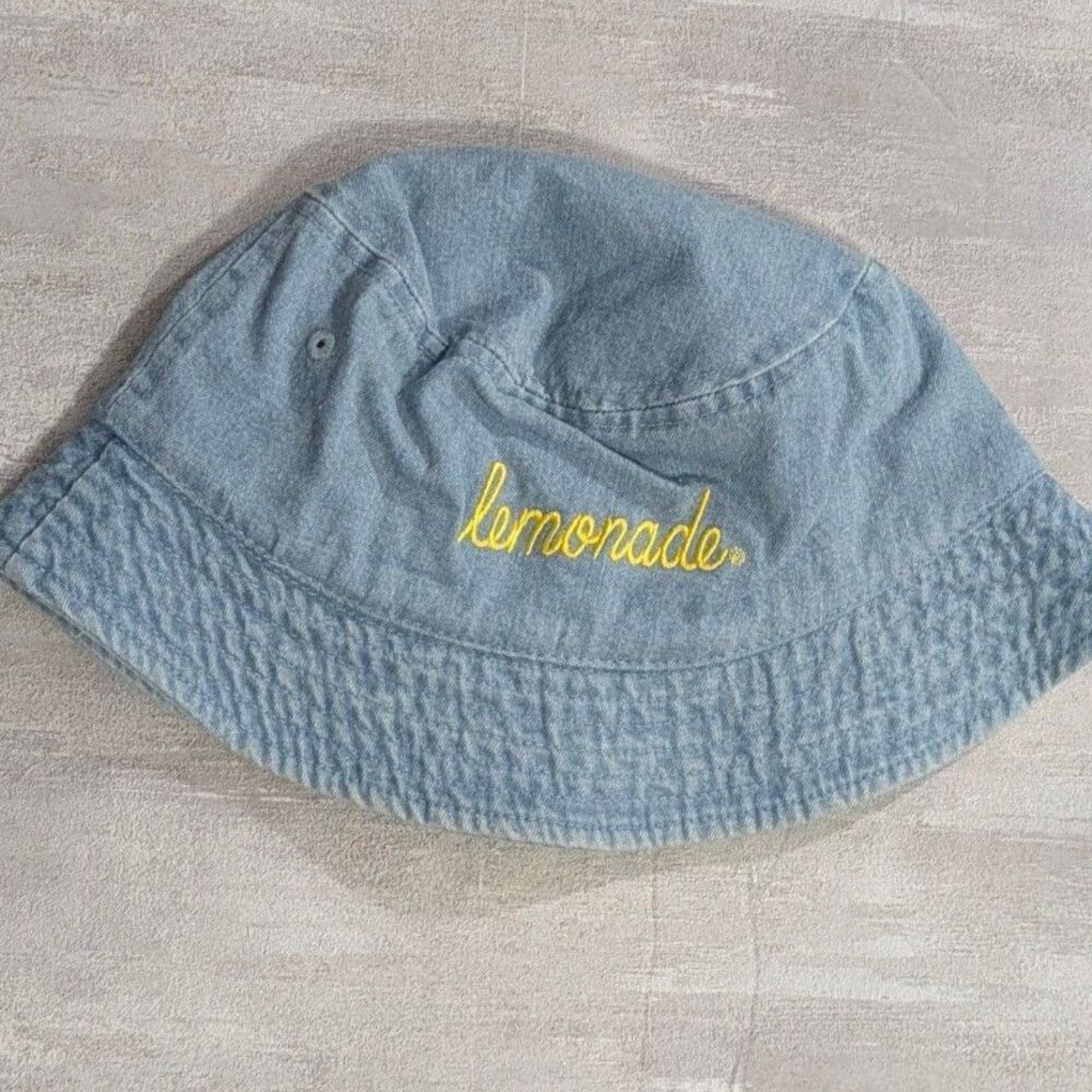 Denim Bucket Hat Lemonade Embroidered - Direct Caps